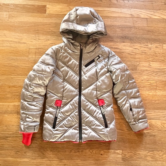 Spyder Girl’s Hottie Ski Jacket and Pants - Silver - Picture 5 of 12